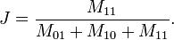 Jaccard Formula